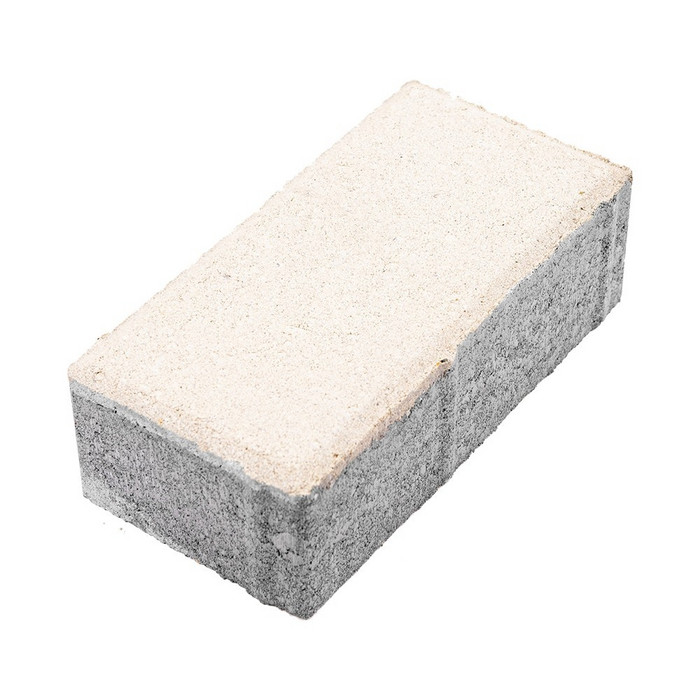 Брусчатка тротуарная 200х100х40 Белый